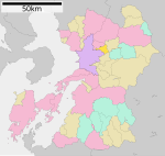 Kikuyo in Kumamoto Prefecture Ja